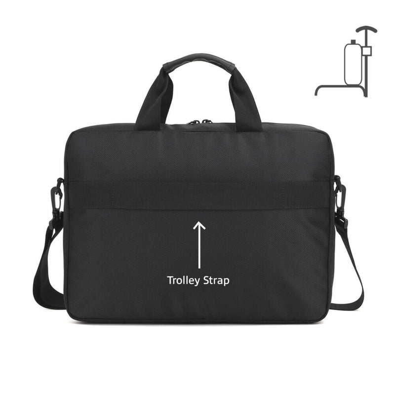 Load image into Gallery viewer, Act connectivity suburb schoudertas voor laptops tot 15,6 laptoptas (zwart)