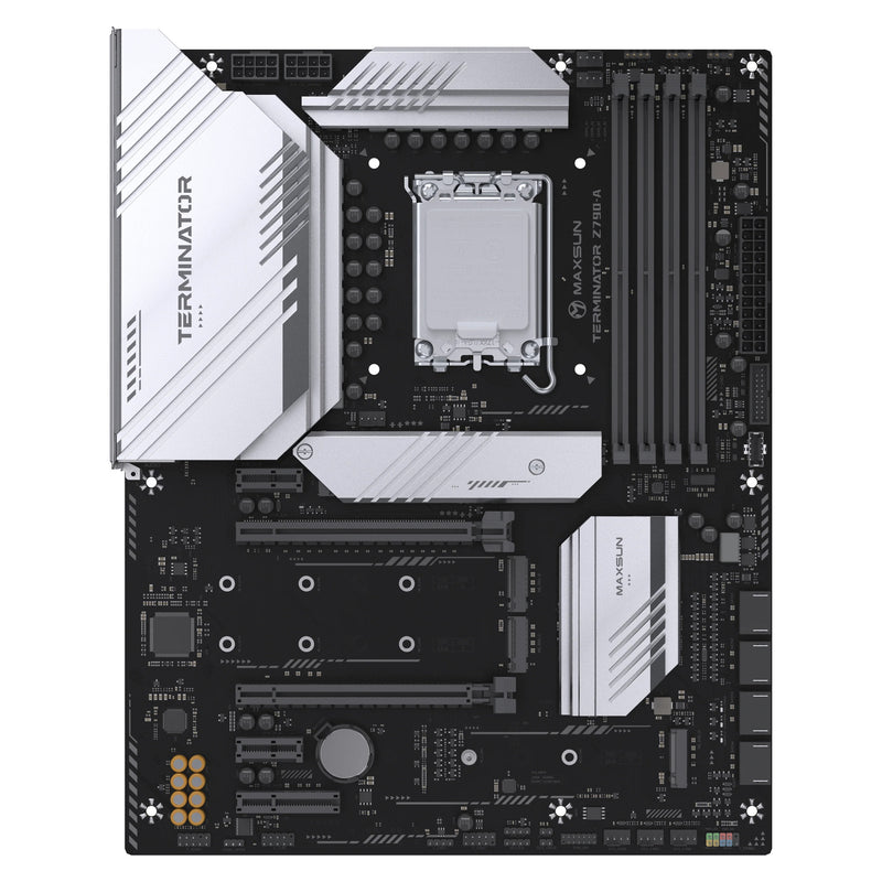 Laden Sie das Bild in Galerie -Viewer, Maxsun ms-terminator z790-a socket 1700 moederbord (zwart, raid, 2.5 gb-lan, sound, atx)
