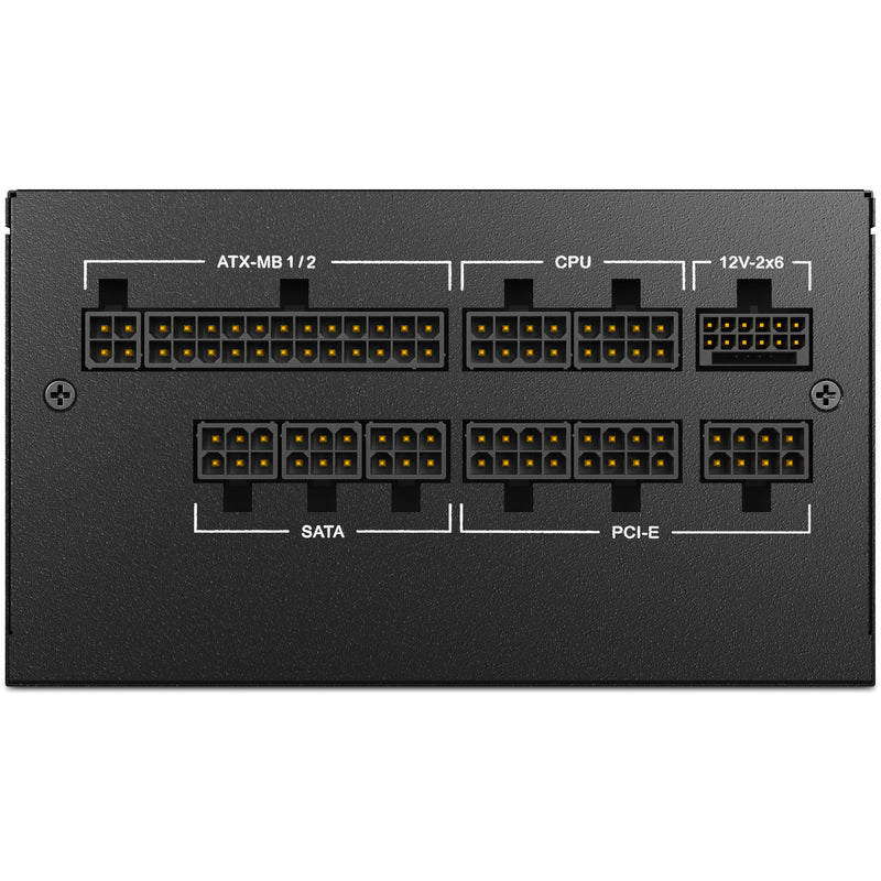 Chargez l'image dans la visionneuse de la galerie, Sharkoon rebel p20 gen2 modulaire 850 watt voeding (zwart, 1x 12v-2x6, 3x pcie)