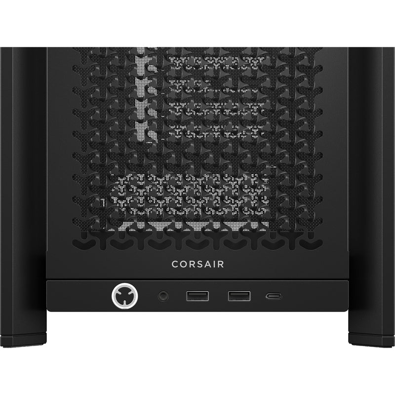 Load image into Gallery viewer, Corsair frame 4000d midi tower behuizing (zwart | 2x usb-a | 1x usb-c | tempered glass)