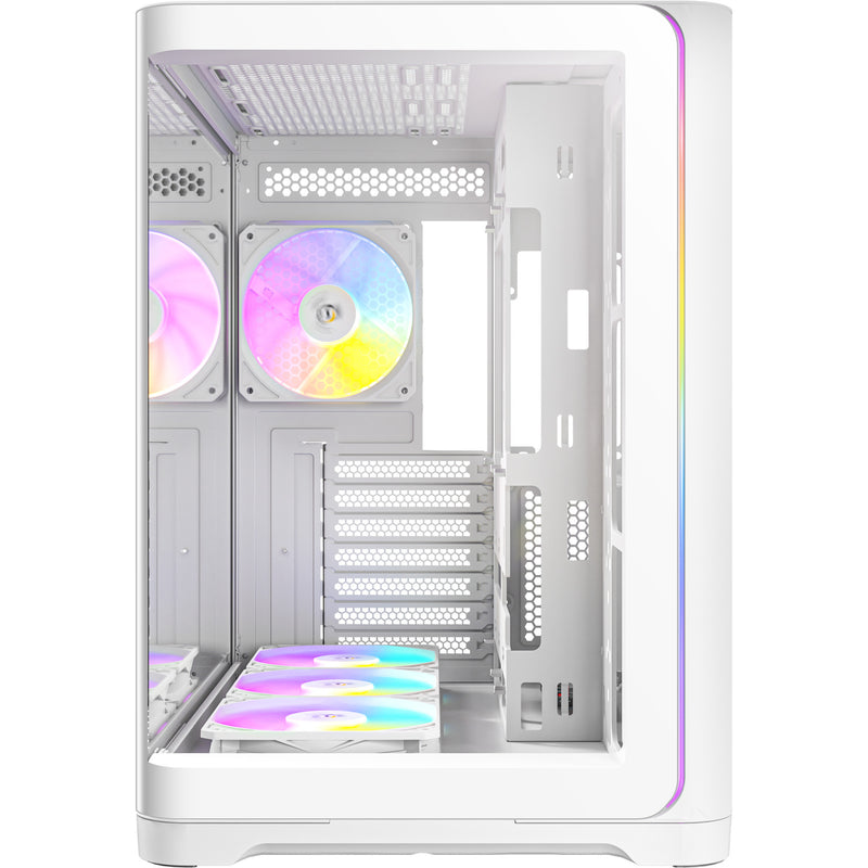 Load image into Gallery viewer, Antec c5 curve argb midi tower behuizing (wit | 2x usb-a | 1x usb-c | tempered glass)