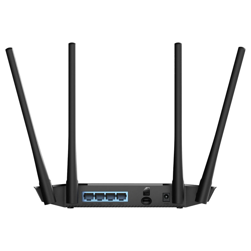 Load image into Gallery viewer, Cudy n300 wi-fi 4g lte cat4 router (zwart, app, nano sim-slot)