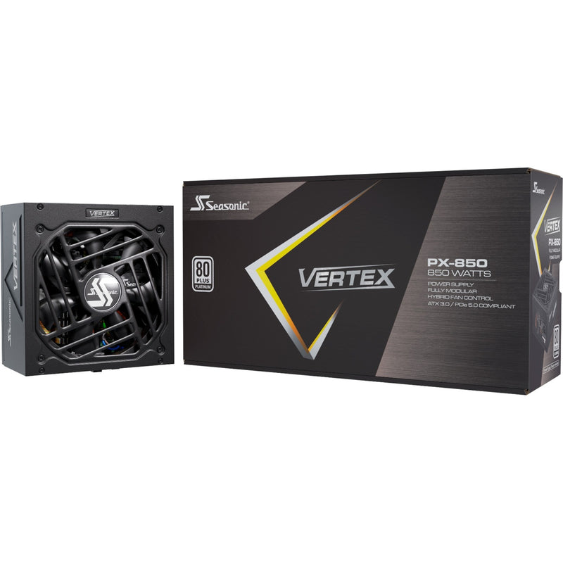 Cargue la imagen en el visor de la galería, Seasonic vertex px-850 modulaire 850 watt voeding (zwart, 1x 12v-2x6, 3x pcie)
