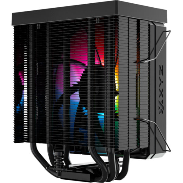 Afbeelding laden in galerijviewer, Xyz pc gear thermax 4 pulsar a-rgb cpu-koeler (zwart, argb, pwm)