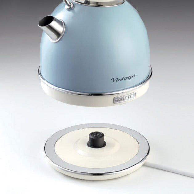 Laden Sie das Bild in Galerie -Viewer, Ariete vintage waterkoker 2877 05 (lichtblauw, 1.7 liter)
