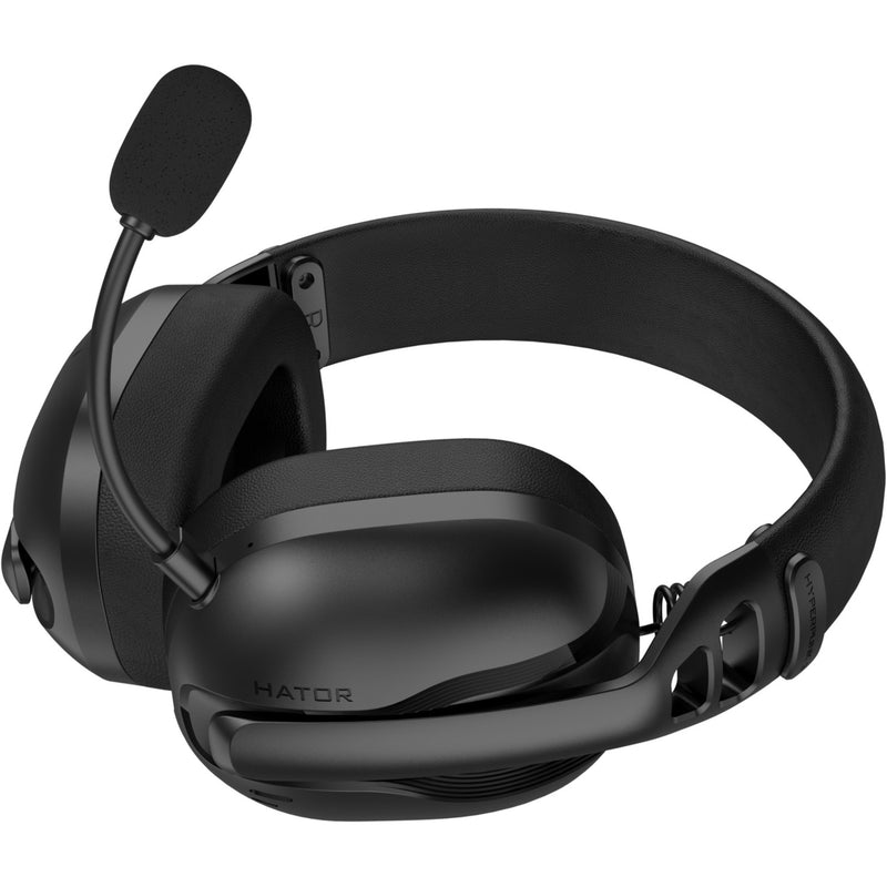 Chargez l'image dans la visionneuse de la galerie, Hator hyperpunk 3 wireless over-ear gaming headset (zwart, 2.4ghz bluetooth 5.4 usb-c)