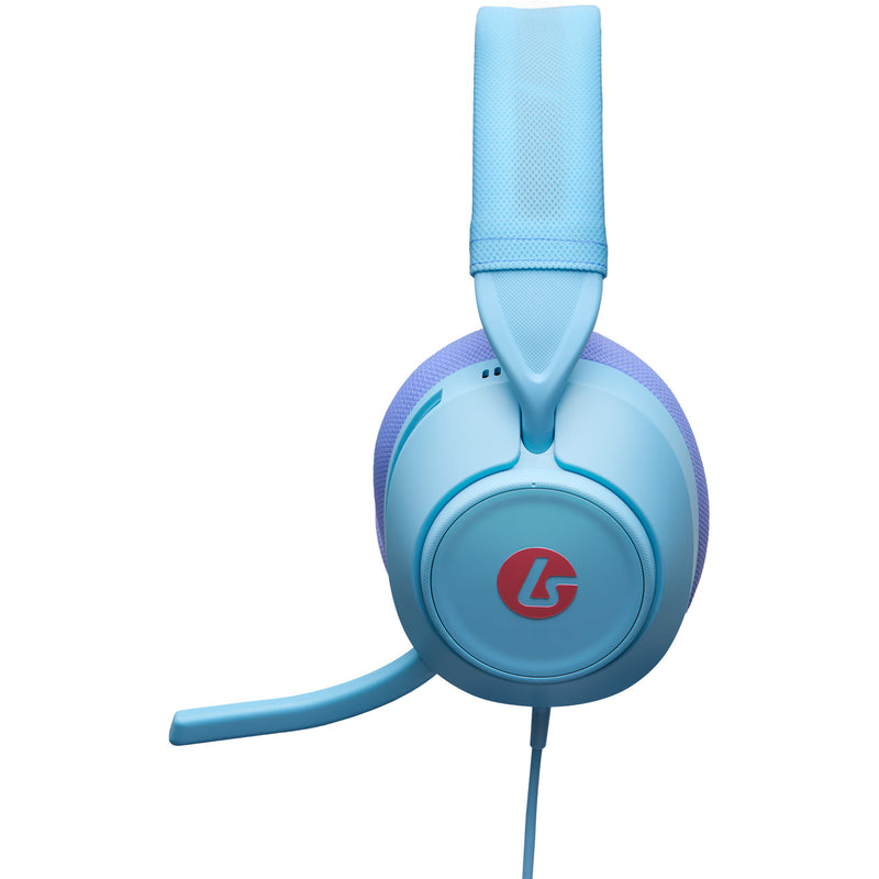 Chargez l'image dans la visionneuse de la galerie, Powera lucidsound ls10 bedrade gamingheadset - oceaangolven over-ear gaming headset (lichtblauw paars, playstation 5, playstation 4, xbox series x|s, xbox one, pc, mobiel)