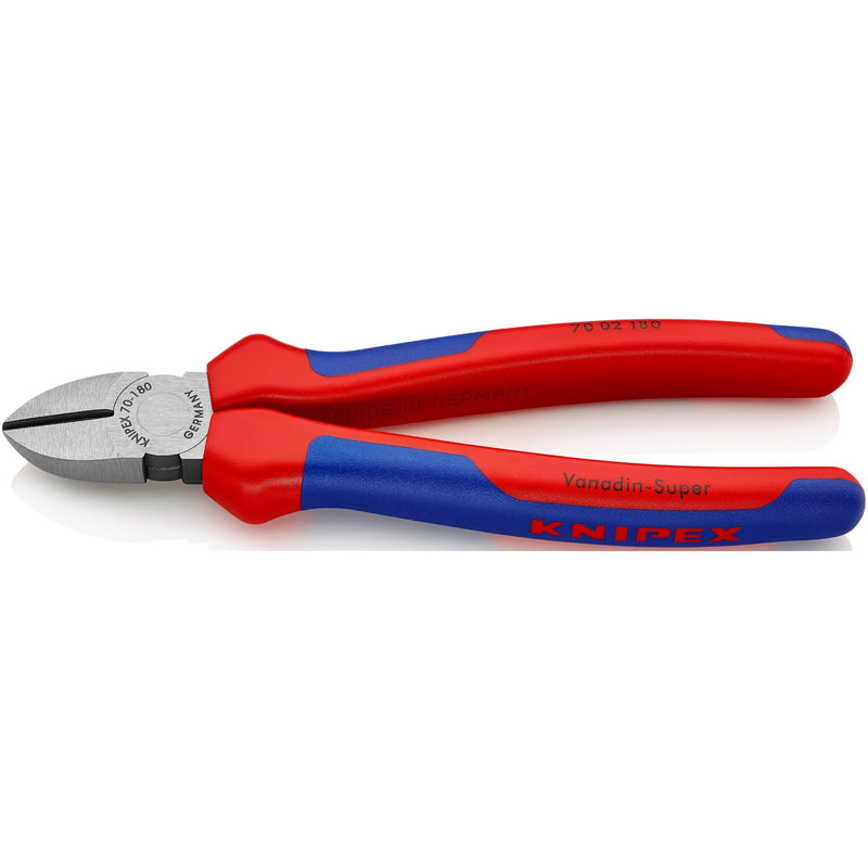 Load image into Gallery viewer, Knipex zijsnijtang 70 02 180 kniptang (blauw)