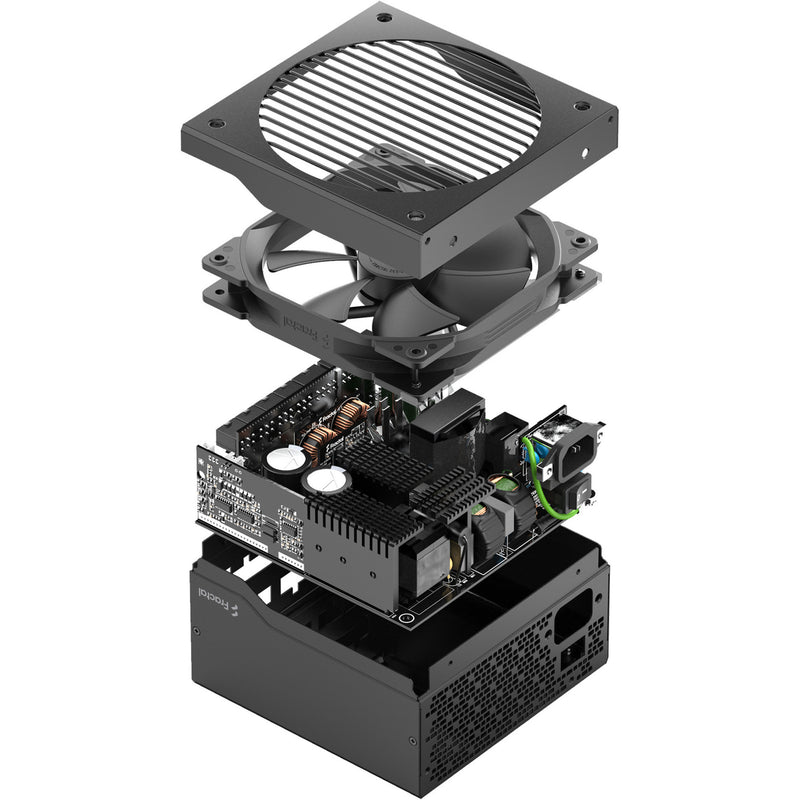 Cargue la imagen en el visor de la galería, Fractal design ion gold 3 modulaire 750 watt voeding (zwart, 1x 12v-2x6, 3x pcie)