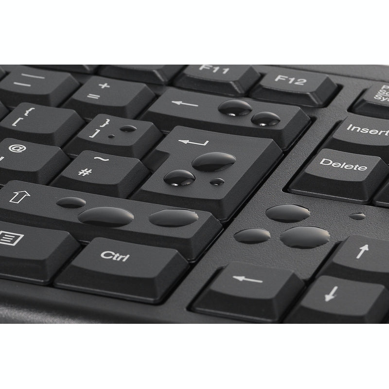 Chargez l'image dans la visionneuse de la galerie, Kensington km150 eq wireless desktop set desktopset (zwart, us lay-out (qwerty), membraan, 100%, 1200 dpi)