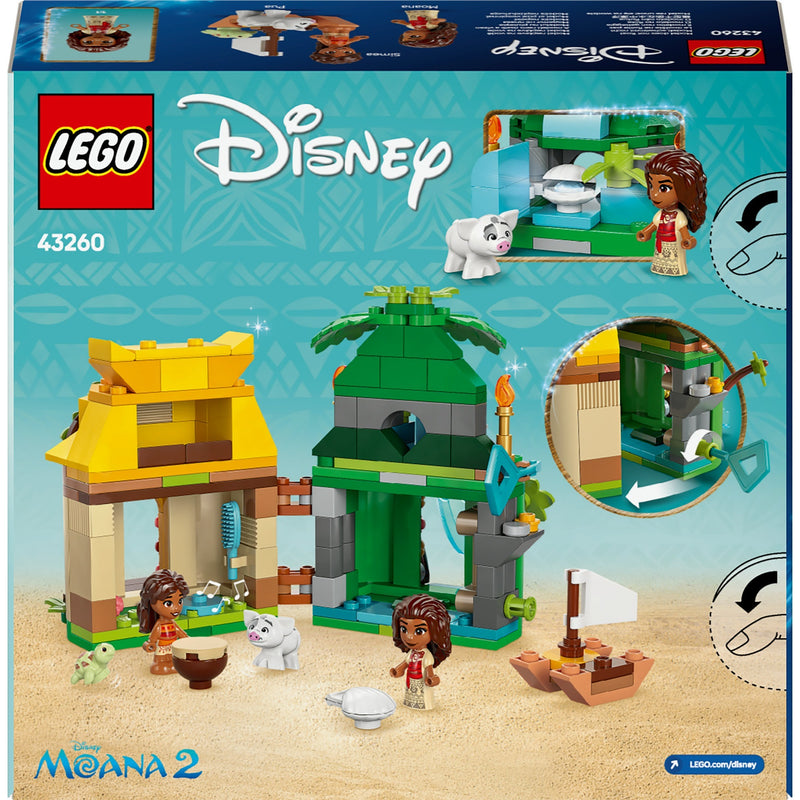 Load image into Gallery viewer, Lego disney princess 43260 vaiana's speeleiland
