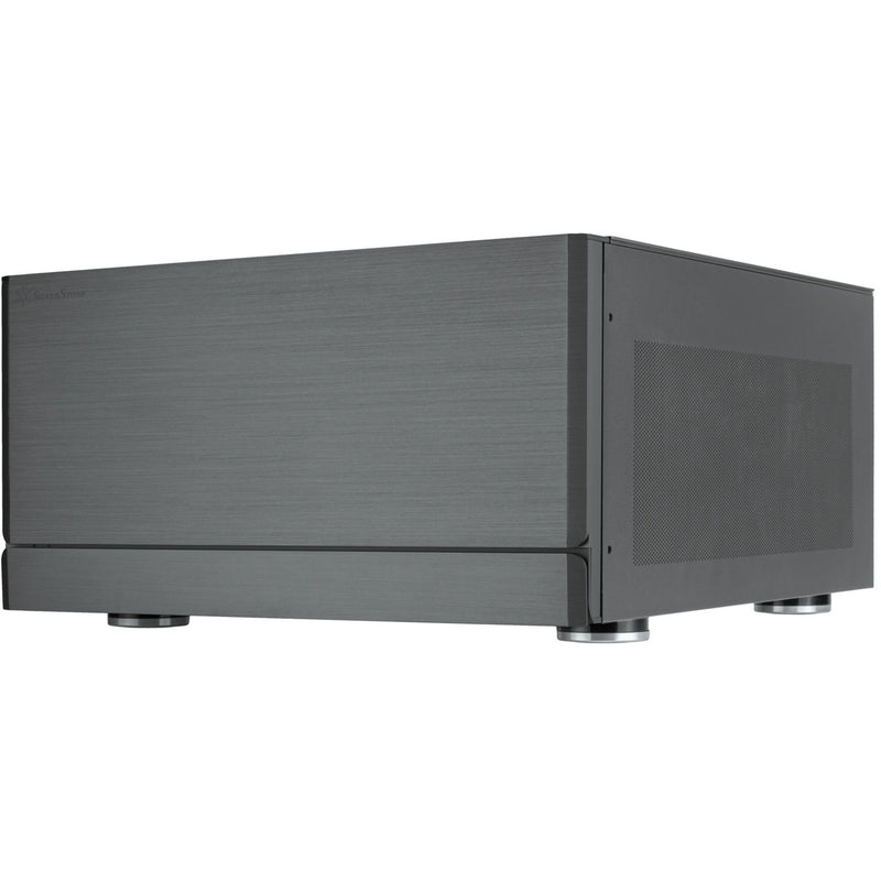 Load image into Gallery viewer, Silverstone crown 04 htpc behuizing (donkergrijs | 4x usb-a | 1x usb-c)