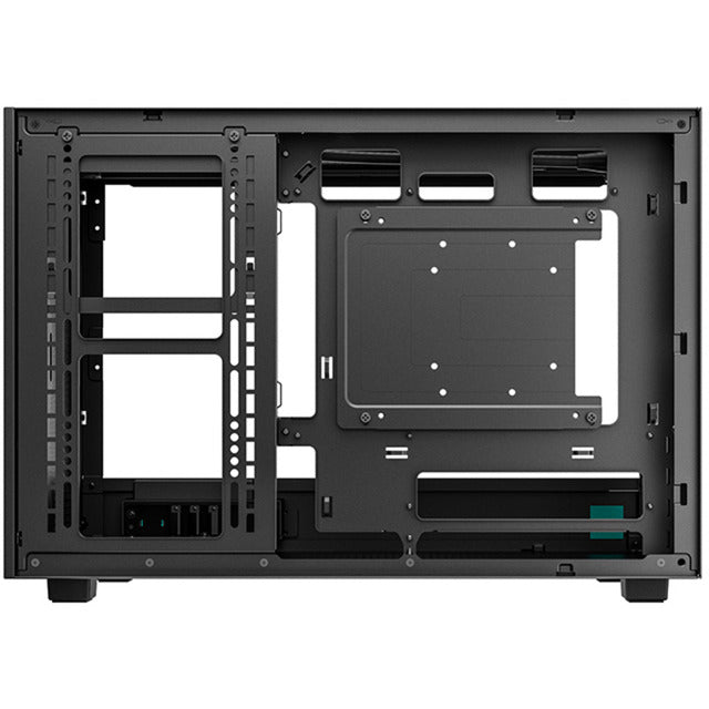 Afbeelding laden in galerijviewer, Deepcool ch260 mini tower behuizing (zwart | 2x usb-a | 1x usb-c | tempered glass)