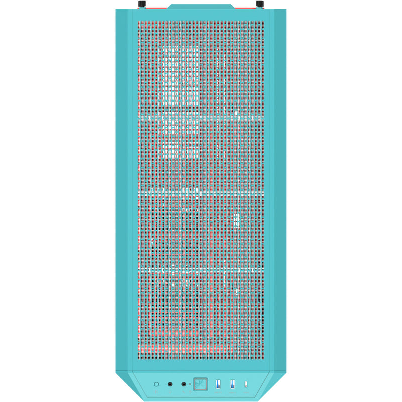 ギャラリービューアに画像をロードする, Thermaltake view 600 tg mint strawberry big tower behuizing (mint bes | 2x usb-a | 1x usb-c | tempered glass)