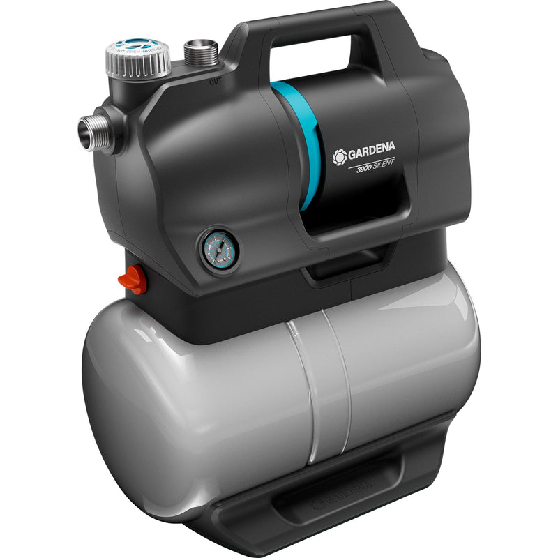 Load image into Gallery viewer, Gardena hydrofoorpomp 3900 silent (grijs turquoise, 09066-20, 650 w, 4,3 bar)