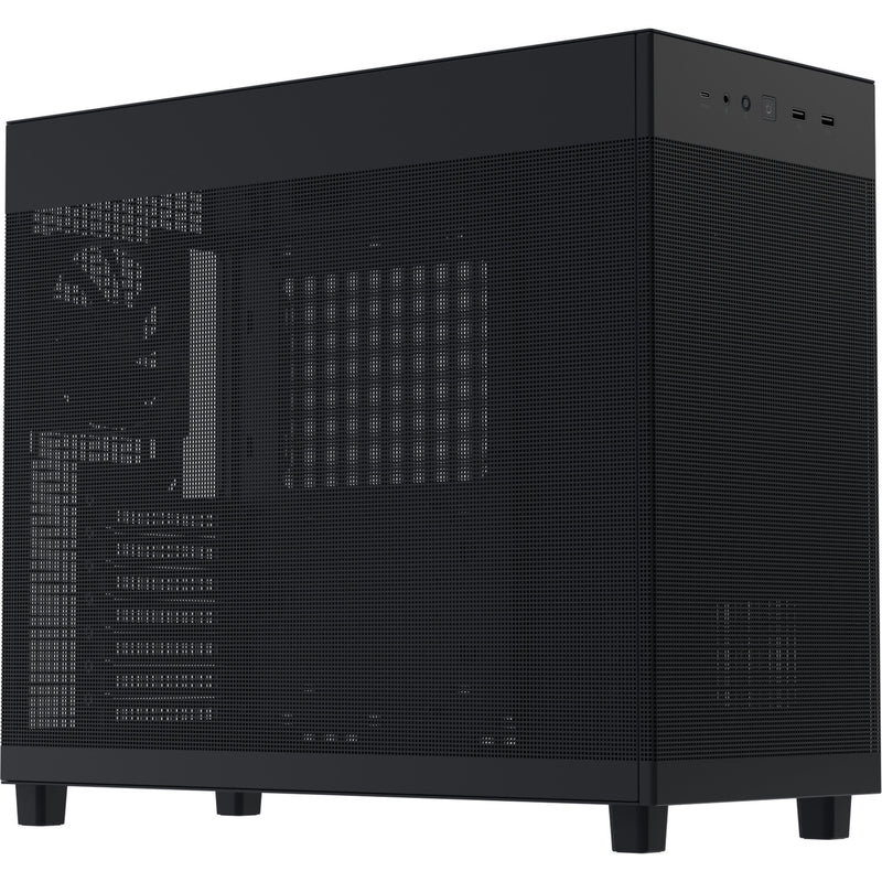 Load image into Gallery viewer, Asus prime ap303 - mesh panel midi tower behuizing (zwart | 2x usb-a | 1x usb-c)