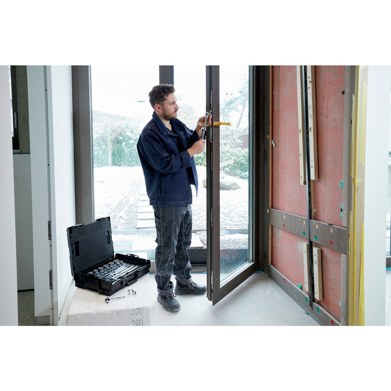Load image into Gallery viewer, Wiha dopsleutel- en bitset 1 4 en 1 2 (60-dlg. incl. l-boxx)