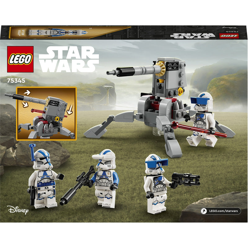 Afbeelding laden in galerijviewer, Lego star wars 501st clone troopers battle pack bouwbaar speelgoed met minifiguren - 75345