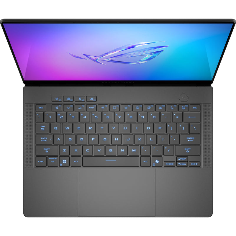 Cargue la imagen en el visor de la galería, Asus rog zephyrus g14 ga403up-qs005w 14 copilot+ gaming laptop (grijs | ryzen 9 270 | rtx 5070 | 32 gb | 1 tb ssd | oled)