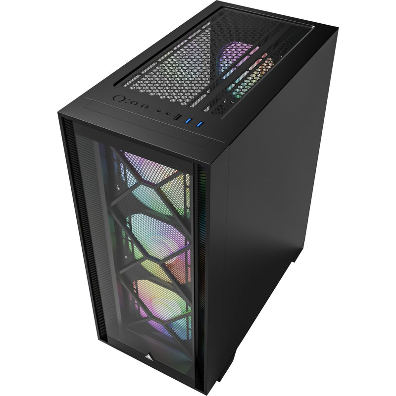 Load image into Gallery viewer, Montech air 1000 premium midi tower behuizing (zwart | 3x usb-a | tempered glass)