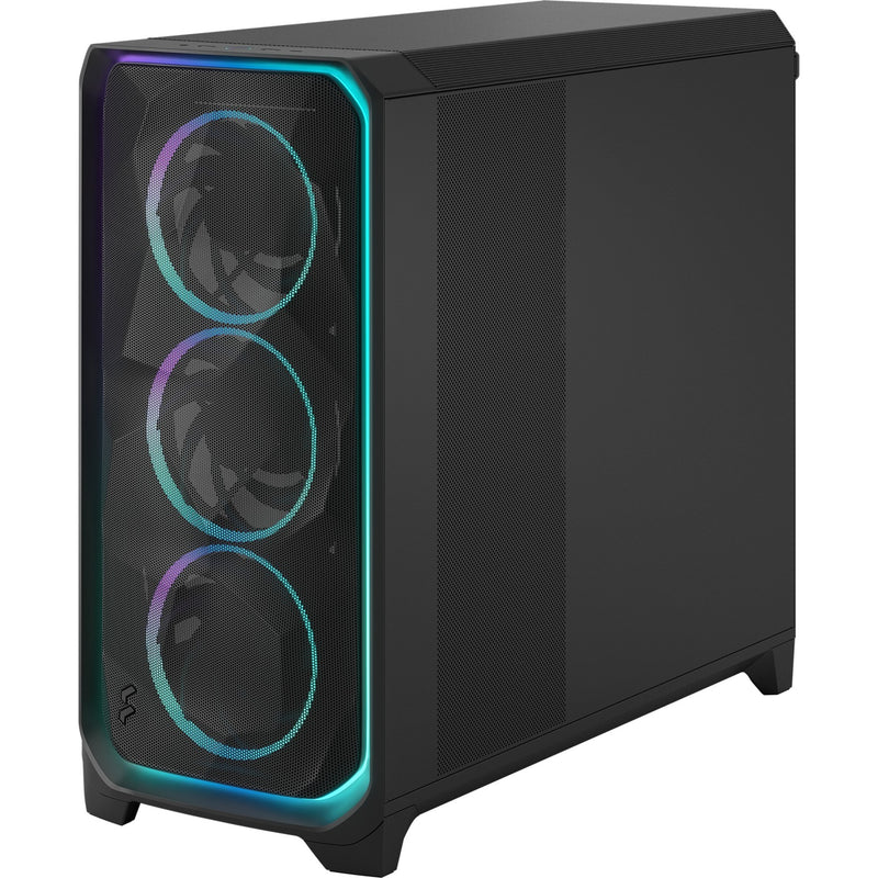 Cargue la imagen en el visor de la galería, Fractal design meshify 3 xl ambience pro rgb big tower behuizing (zwart | 2x usb-a | 1x usb-c | rgb | tempered glass)