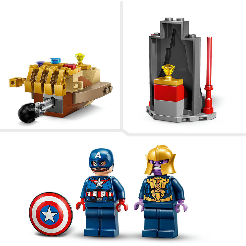 Load image into Gallery viewer, Lego super heroes marvel 76319 captain america vs. thanos