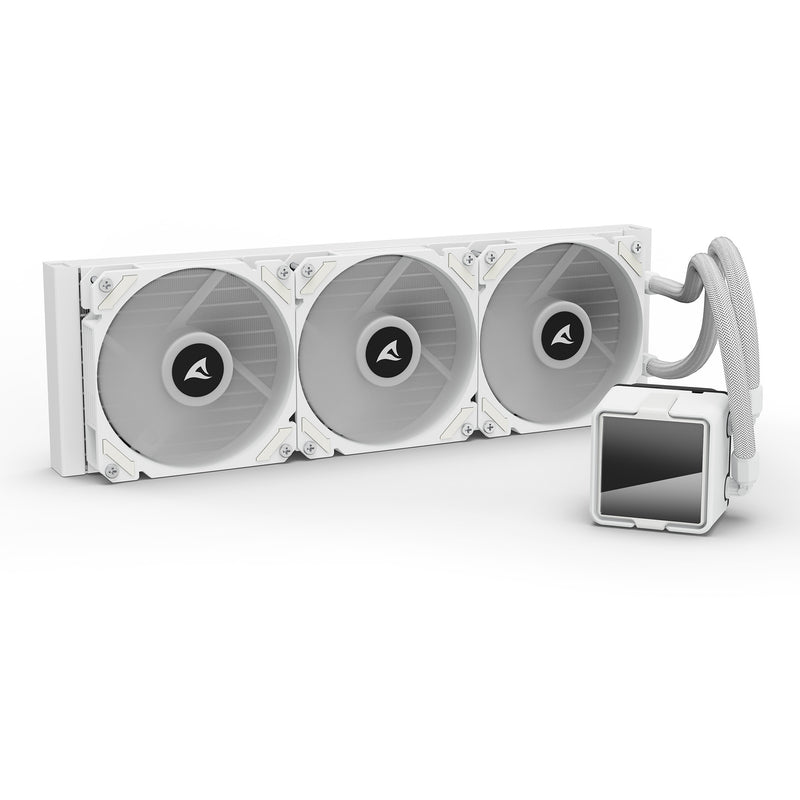 Load image into Gallery viewer, Sharkoon s60 argb waterkoeling (wit, 4-pin pwm)