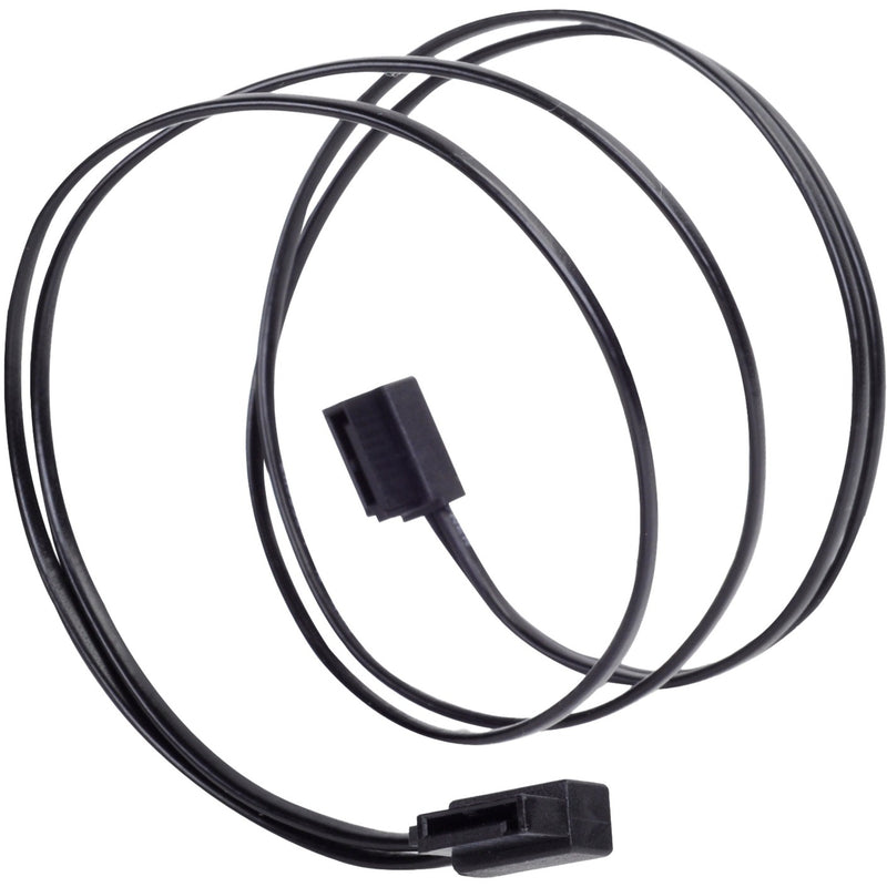Load image into Gallery viewer, Silverstone sata iii kabel 50cm (zwart, 6gb s, low profile connector, cp11b-500)