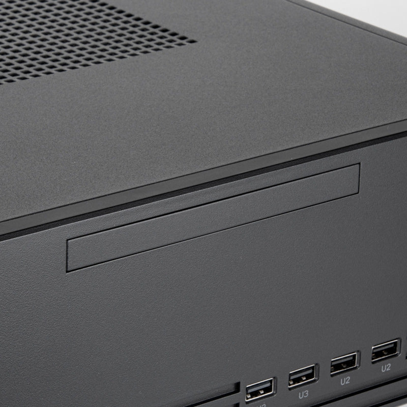 Load image into Gallery viewer, Silverstone sst-ml11b htpc behuizing (zwart | 4x usb-a)
