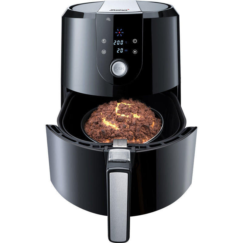 Load image into Gallery viewer, Steba hf 5000 xl heteluchtfriteuse (zwart roestvrij staal, 5,2 liter)