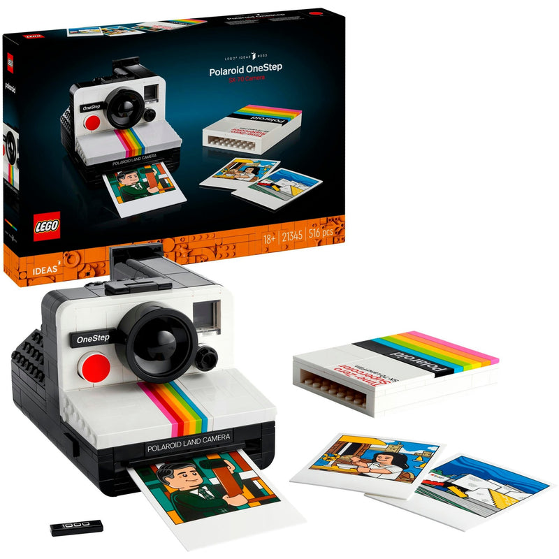 Laden Sie das Bild in Galerie -Viewer, Lego ideas polaroid onestep sx-70 camera constructiespeelgoed (21345)