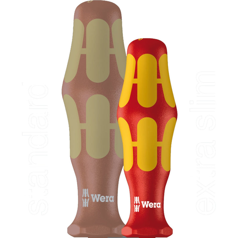 Load image into Gallery viewer, Wera 160 iss 7 schroevendraaierset kraftform plus serie 100 (rood geel, 7-delig)