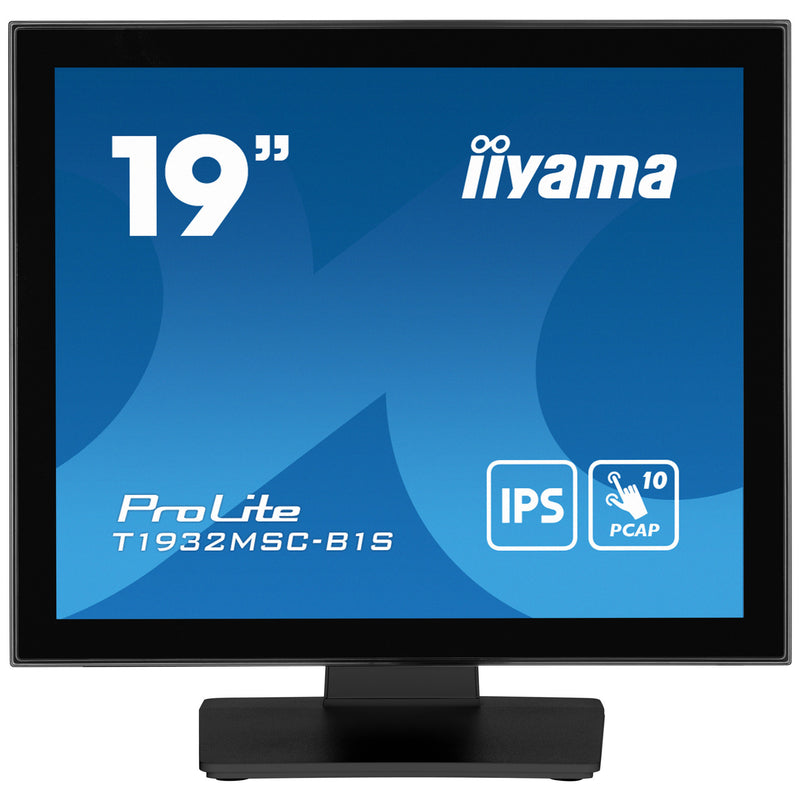 Afbeelding laden in galerijviewer, Iiyama prolite t1932msc-b2s 19 touchscreen monitor (zwart, vga, hdmi, displayport, audio, touchscreen)