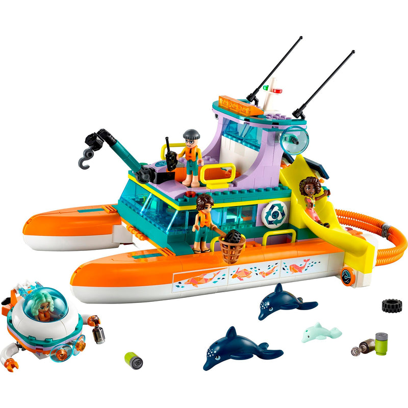 Load image into Gallery viewer, Lego friends - reddingsboot op zee constructiespeelgoed (41734)