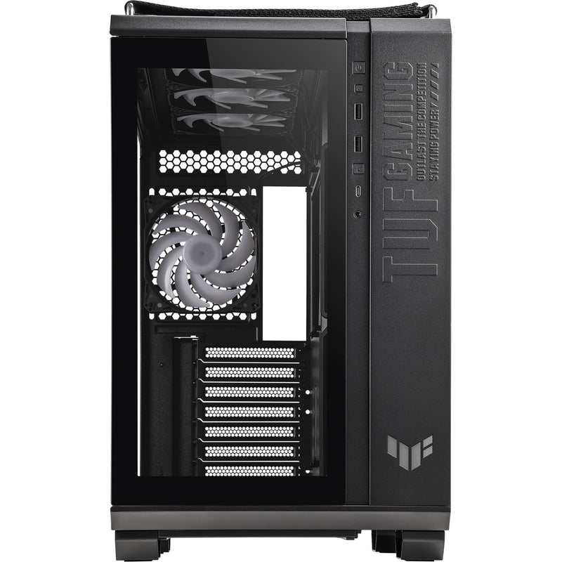 Load image into Gallery viewer, Asus tuf gaming gt502 plus midi tower behuizing (zwart | 2x usb-a | 1x usb-c | tempered glass)
