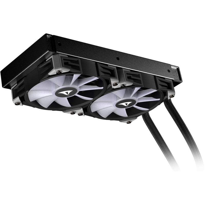 Load image into Gallery viewer, Sharkoon s70 rgb waterkoeling (zwart, 4-pins pwm fan-connector)