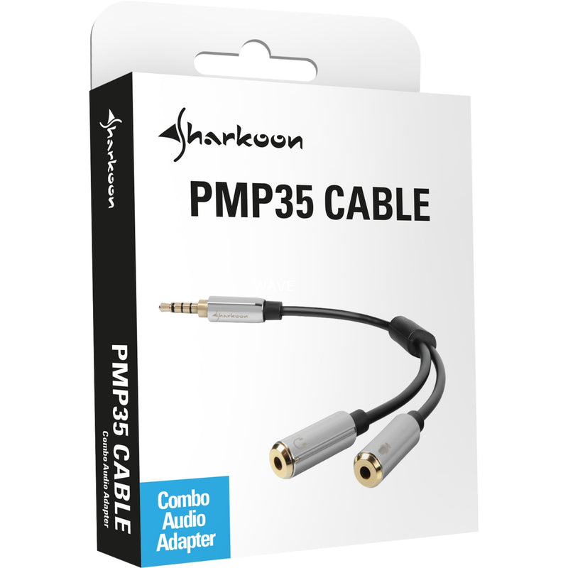 Load image into Gallery viewer, Sharkoon pmp35 kabel (0,12 meter)