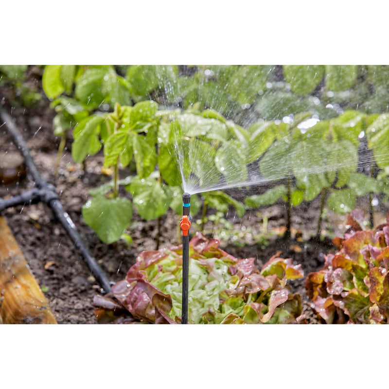 Load image into Gallery viewer, Gardena micro-drip-system sproeier 90° (zwart turquoise, 5 stuks)