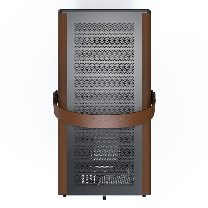 Load image into Gallery viewer, Montech heritage midi tower behuizing (zwart beige | 2x usb-a | 1x usb-c)