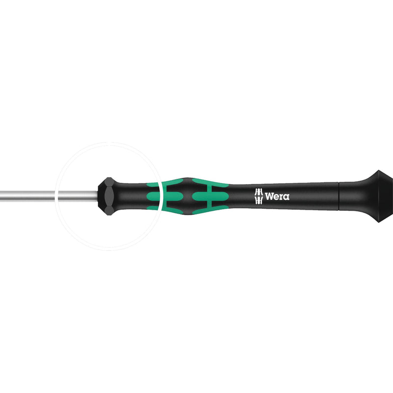 Load image into Gallery viewer, Wera kraftform 12sb1 micro-schroevendraaierset (zwart groen, voor elektrische apparaten)