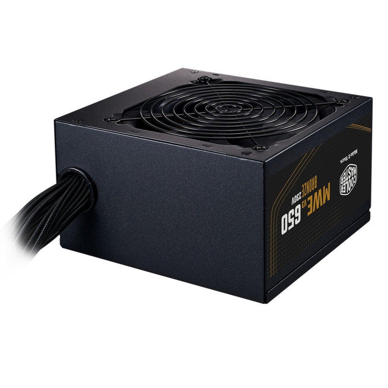 Load image into Gallery viewer, Cooler master mwe 650 bronze v3 650 watt voeding (zwart, 4x pcie)