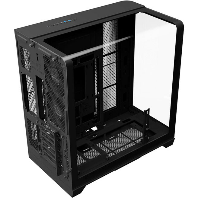Load image into Gallery viewer, Thermaltake view 390 tg midi tower behuizing (zwart | 2x usb-a | 1x usb-c | tempered glass)