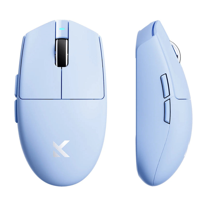 Afbeelding laden in galerijviewer, Mchose g3 v2 wireless gaming mouse (blauw, tot 12.000 dpi, 2.4 ghz usb-c bluetooth)