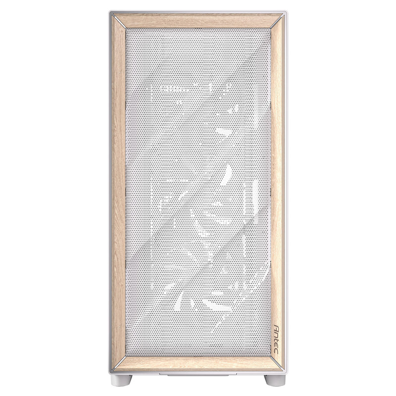 Afbeelding laden in galerijviewer, Antec flux midi tower behuizing (wit | 2x usb-a | 1x usb-c | tempered glass)