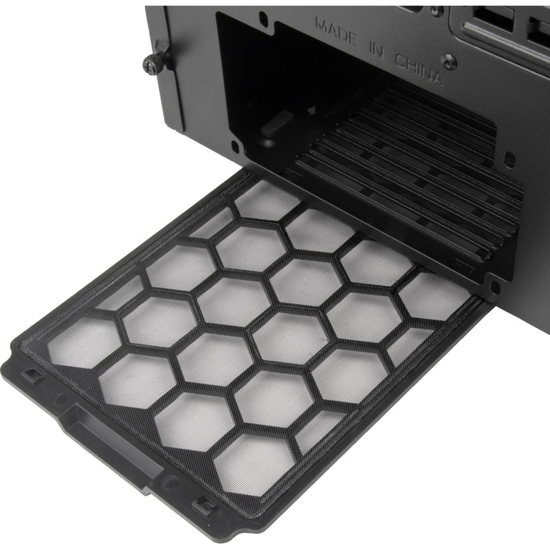 Load image into Gallery viewer, Silverstone sst-sed1-b midi tower behuizing (zwart | 2x usb-a | 1x usb-c)