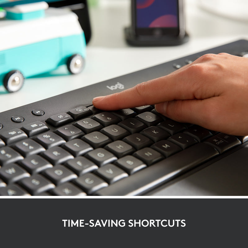 Load image into Gallery viewer, Logitech signature k650 wireless comfort toetsenbord (grafiet, us-international)