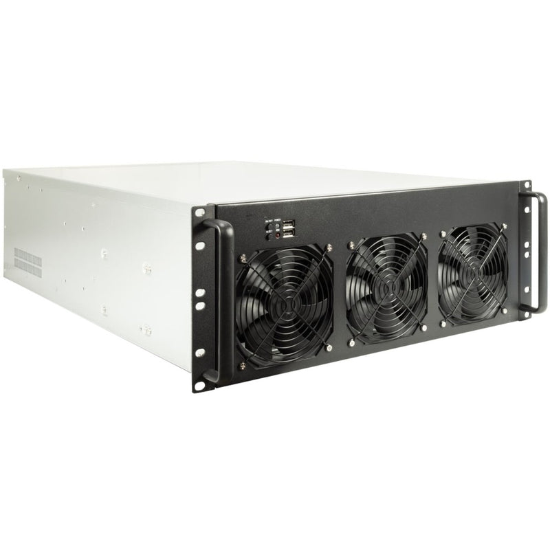 Load image into Gallery viewer, Inter-tech 4f28 mining-rack, server behuizing (zwart | 2x usb-a)