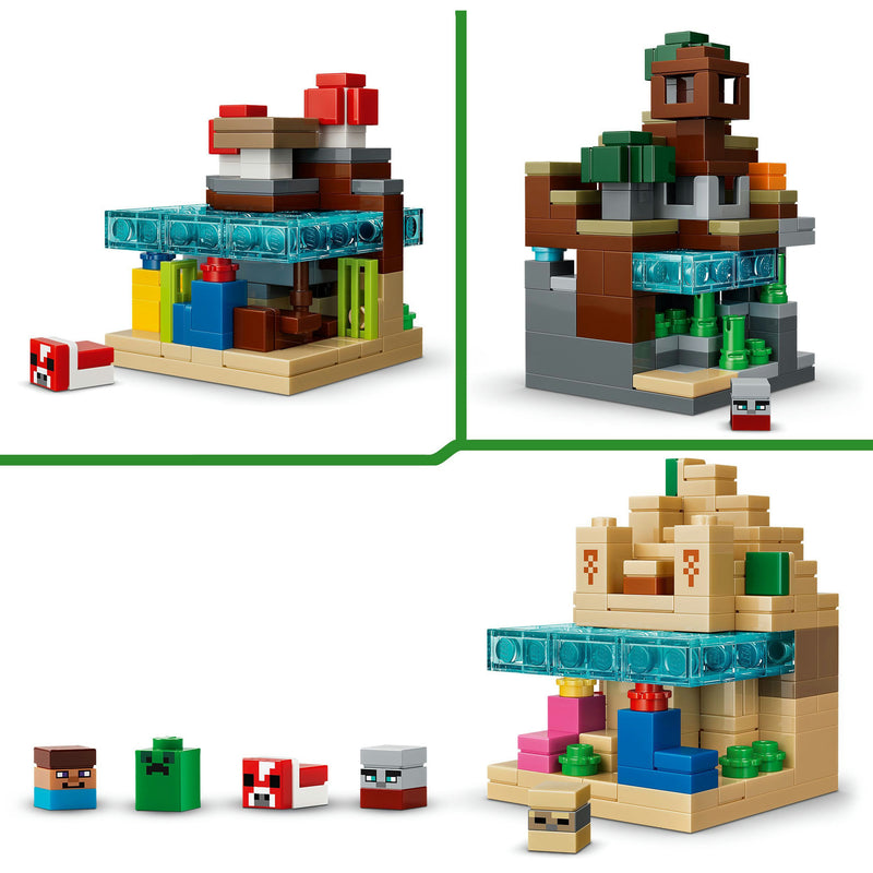 Load image into Gallery viewer, Lego minecraft 21589 minibiomen