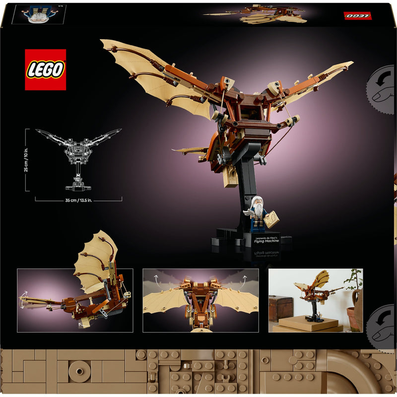 Load image into Gallery viewer, Lego icons - de vliegmachine van leonardo da vinci constructiespeelgoed (10363)