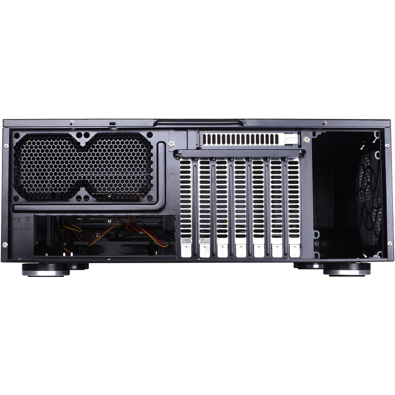 Load image into Gallery viewer, Silverstone grandia gd07b htpc behuizing (zwart | 2x usb-a)